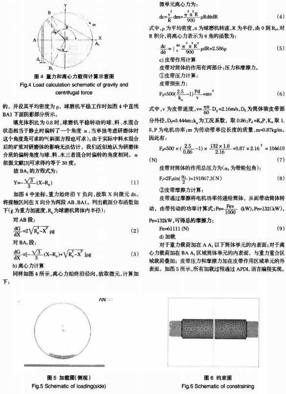 30吨陶瓷球磨机的有限元强度分析及尺寸优化 30吨陶瓷球磨机的有限元强度分析及尺寸优化